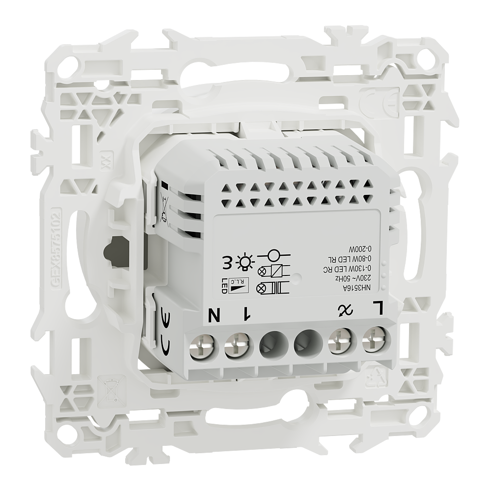 Wiser Odace variateur rotatif blanc